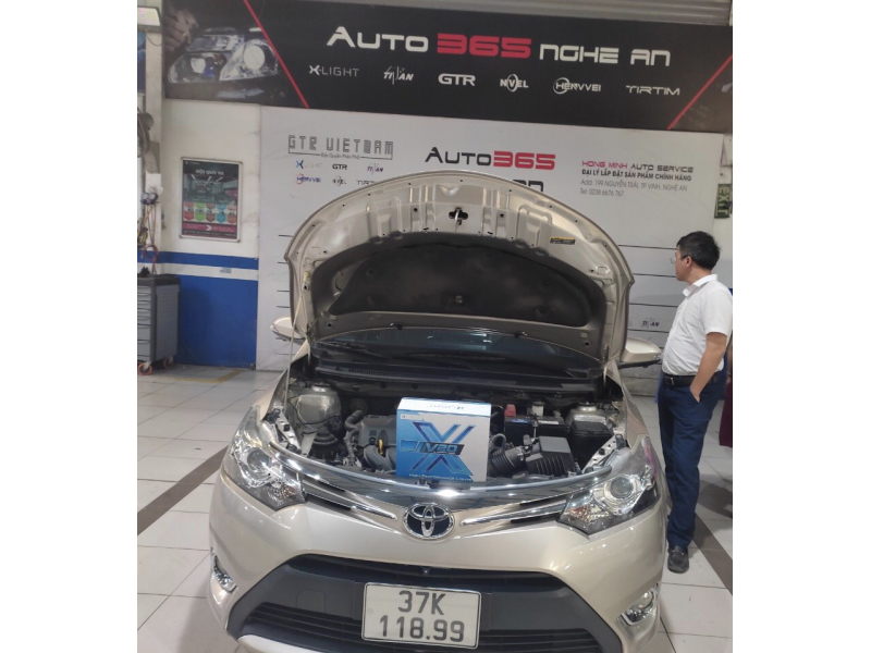 Độ đèn nâng cấp ánh sáng Nâng cấp bi led xlight v20 2023 tăng sáng cho Toyota Vios 